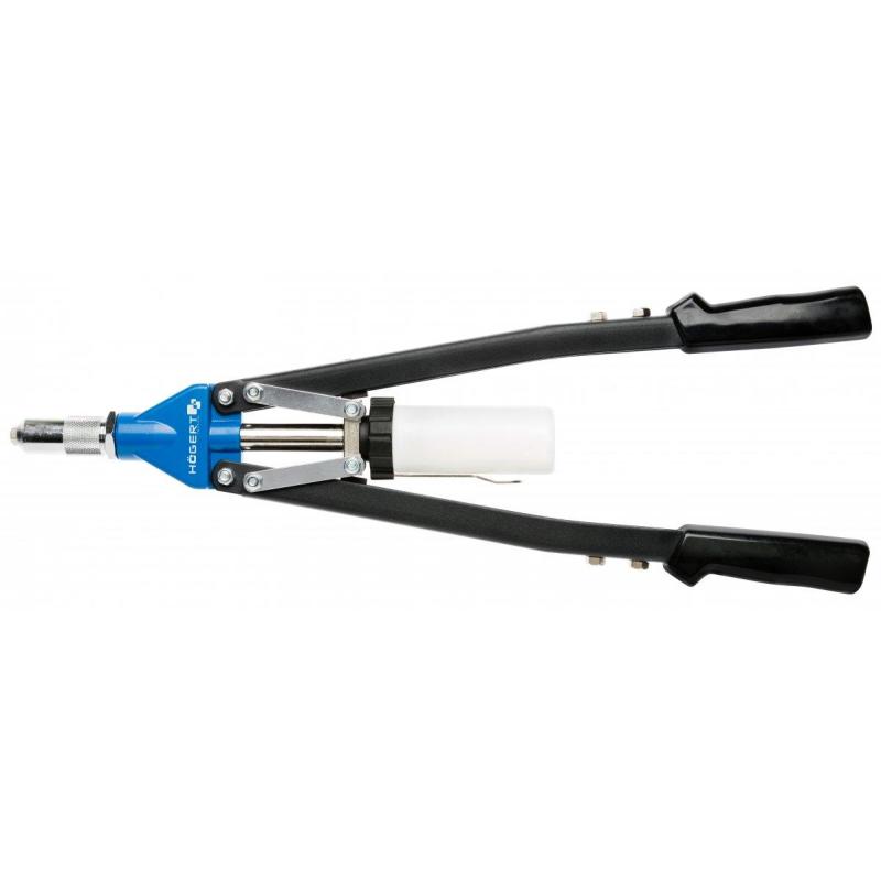 Nitownica ręczna 530 mm, 5 wymiennych głowic, maks. 6.4 mm HT2C156