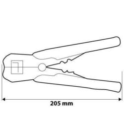 Automatyczny ściągacz izolacji 205 mm czołowy 01-500 NEO TOOLS