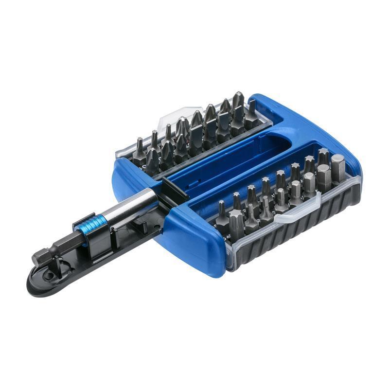 Zestaw końcówek wkrętakowych 33 szt. 1/4” HT1S402