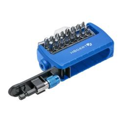Zestaw końcówek wkrętakowych 1/4” HT1S401 Hogert
