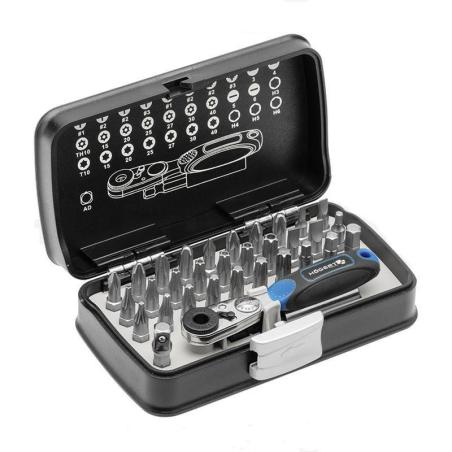 Zestaw końcówek wkrętakowych 33 szt., 1/4″ HT1R460 Hogert