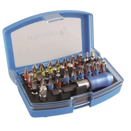 Zestaw końcówek wkrętakowych 32 szt., 1/4″ HT1S400 Hogert
