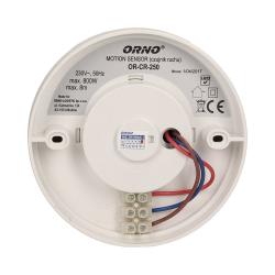 Czujnik ruchu sufitowy z regulacją sensora 800W OR-CR-250 Orno