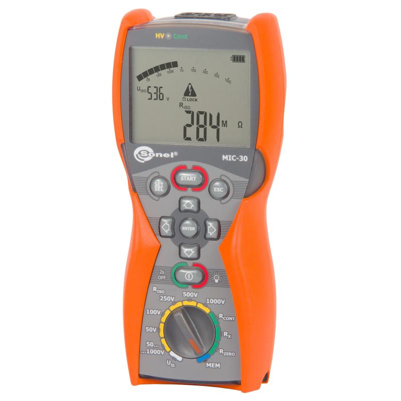 Miernik rezystancji izolacji MIC-30