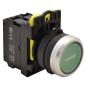 Przełącznik z piktogramem podświetlany NYK3-P1L zielony ( białe I)