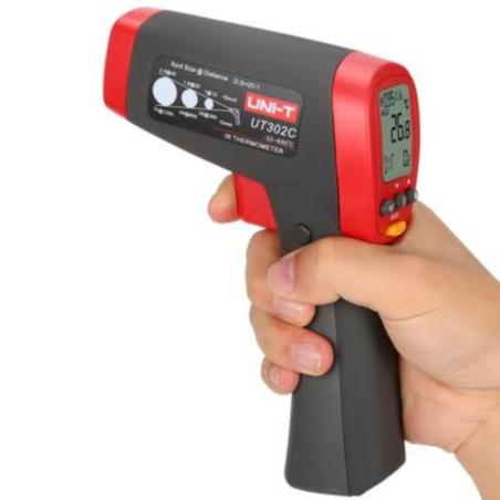 MIERNIK TEMPERATURY UNI-T UT302C -32°C DO 650°C DIF, AVG UNI-T