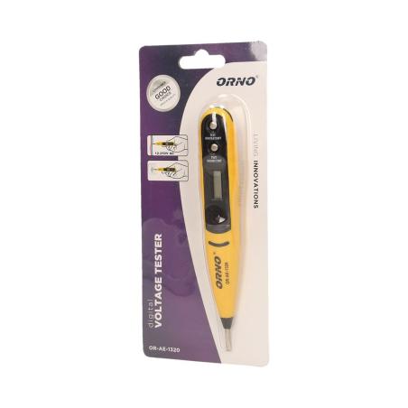 Próbnik, tester napięcia 12-250V 50-500Hz OR-AE-1320