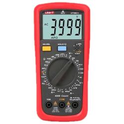 MIERNIK UNI-T UT39C+ CYFROWY UNIWERSALNY POJEMNOSĆ, CZĘSTOTLIWOŚĆ, TEMPERATURA UNI-T