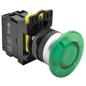 Przycisk grzybkowy podświetlany NYG3-MLG zielony