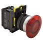 Przycisk grzybkowy podświetlany NYG3-MLR czerwony