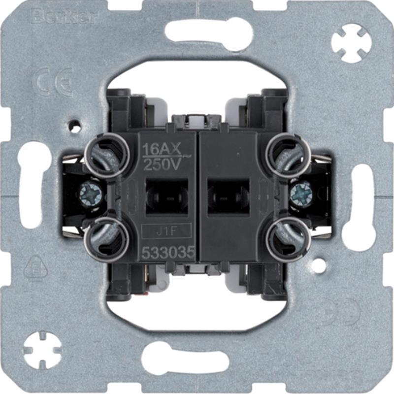 Berker One.Platform - łącznik podwójny, świecznikowy