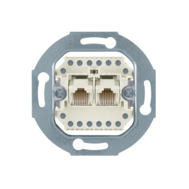 Berker One.Platform - gniazdo telefoniczne podwójne