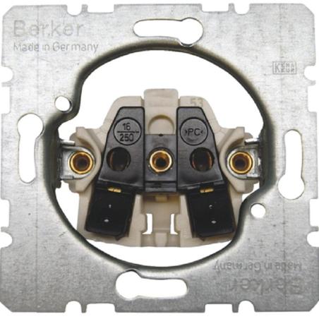 Berker One.Platform - gniazdo pojedyncze bez uziemienia, samozaciski