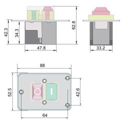 Przekaźnikowy wyłącznik bezpieczeństwa SSTM-327 Tracon Electric