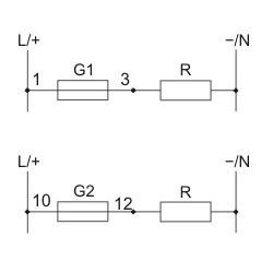 Moduł bezpiecznikowy BZ-2 F&F