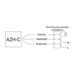 Automat zmierzchowy hermetyczny AZH-C F&F