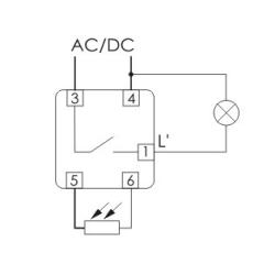 Automat zmierzchowy AZ-B UNI 12-264V AC/DC F&F