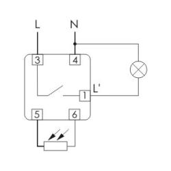 Automat zmierzchowy z sondą AZ-B PLUS F&F