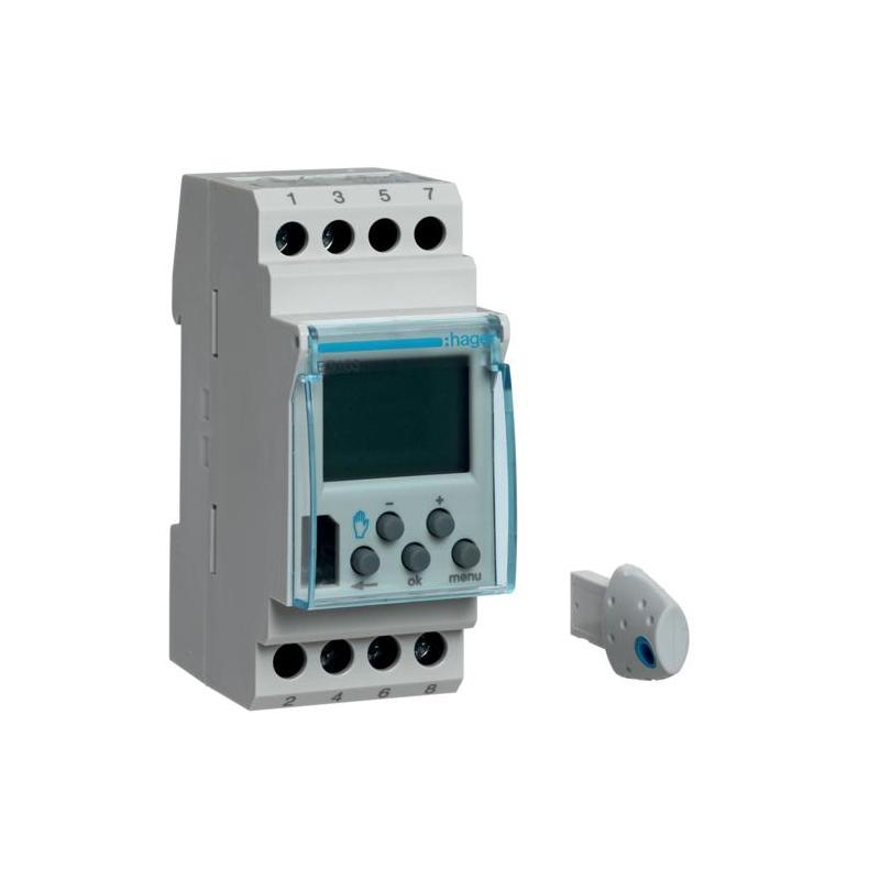 Programator czasowy EG103 tygodniowy 56 programów jednokanałowy 16A 230V 1P