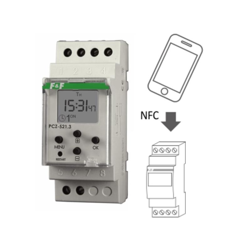 Programator czasowy PCZ-521 tygodniowy Programator czasowy PCZ-521 tygodniowy
