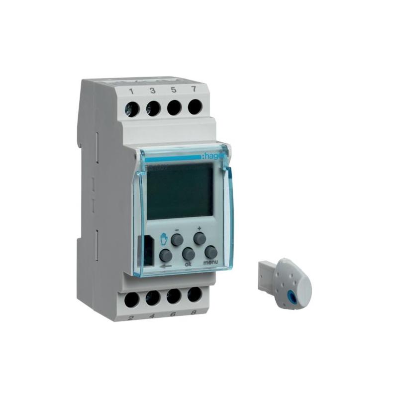 Programator czasowy EG103V tygodniowy 56 programów jednokanałowy 16A 12-24V 1P