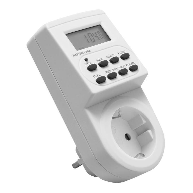 Programator czasowy elektroniczny 7 dniowy 24h PC-ELE724-SC Schucko