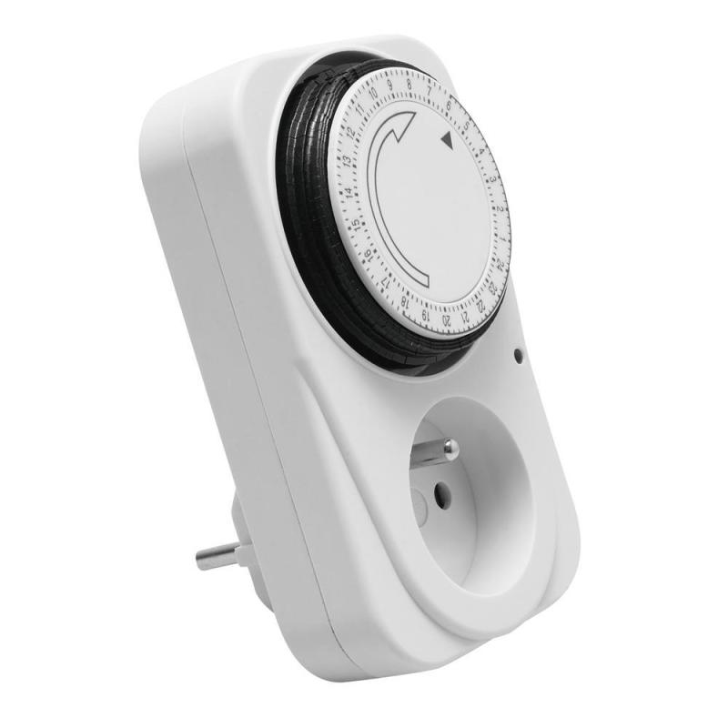 Programator czasowy mechaniczny 24h PC-MECH24-00