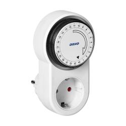 Programator czasowy mechaniczny OR-PRE-443(GS) schuko Orno
