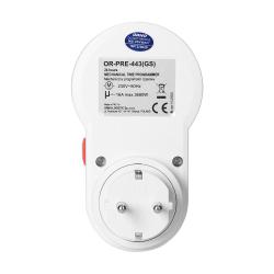 Programator czasowy mechaniczny OR-PRE-443(GS) schuko Orno
