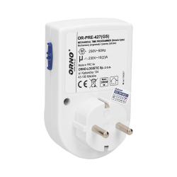 Programator czasowy mechaniczny OR-PRE-427(GS) schuko Orno