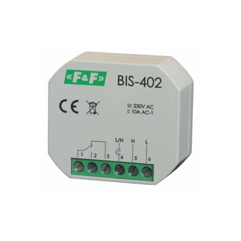 Przekaźnik bistabilny BIS-402 włącz-wyłącz