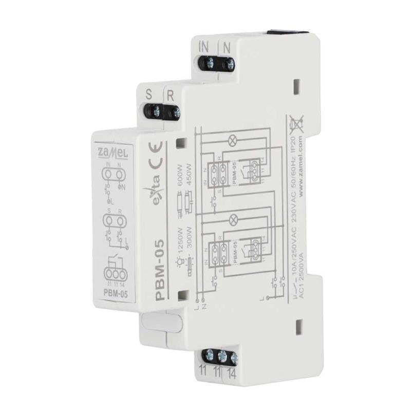 Przekaźnik bistabilny beznapięciowy PBM-05