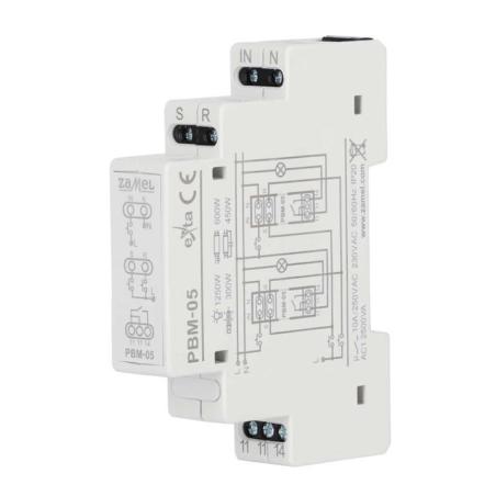 Przekaźnik bistabilny beznapięciowy PBM-05