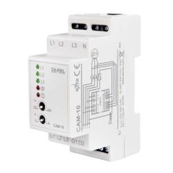 Czujnik asymetrii napięcia z kontrolą stanu stycznika CAM-10