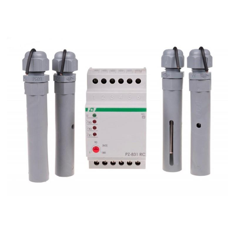 Przekaźnik kontroli poziomu cieczy PZ-831 RC