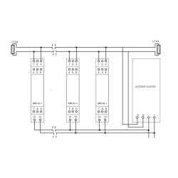 Moduły rozszerzeń wejść analogowych z wyjściem MODBUS RTU - MR-AI-1 F&F