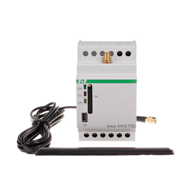 Przekaźnik sterowania GSM SIMply MAX P02