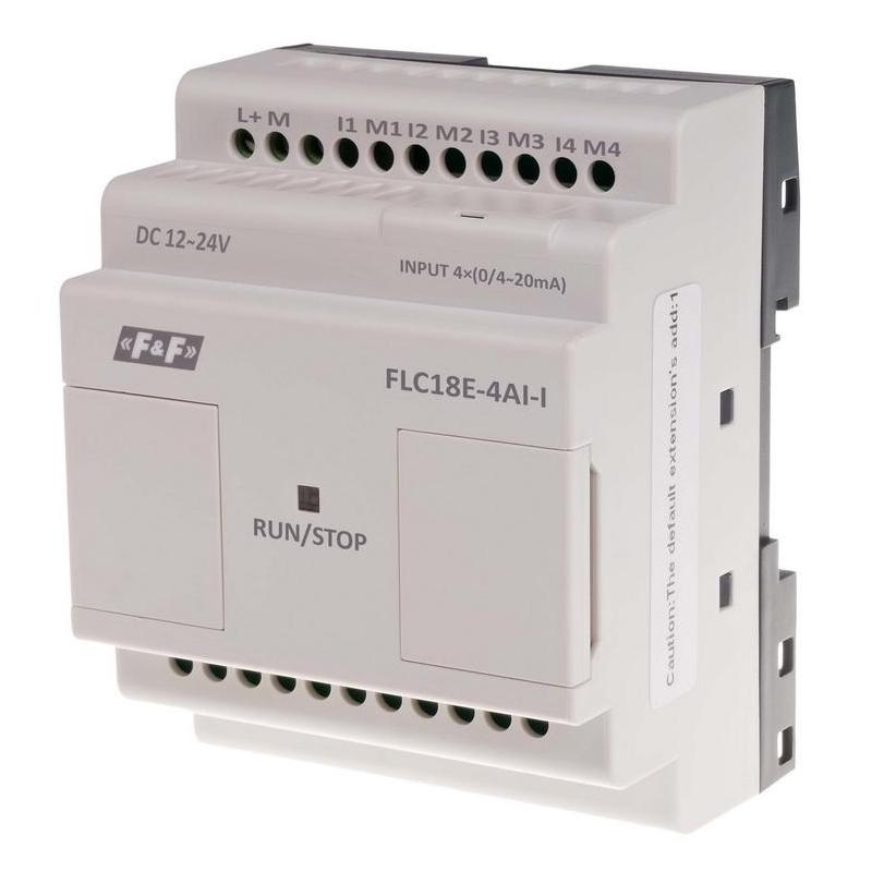 Moduł rozszerzeń analogowych wejść prądowych - FLC18E-4AI-I Moduł rozszerzeń analogowych wejść prądowych - FLC18E-4AI-I
