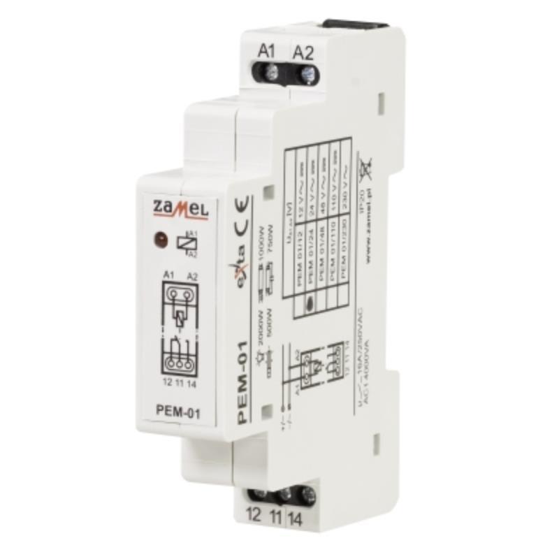 Przekaźnik elektromagnetyczny PEM-01/012 12V Przekaźnik elektromagnetyczny PEM-01/012 12V