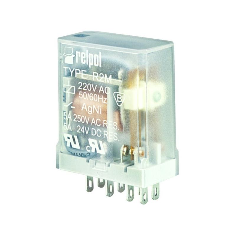 Przekaźnik R2M-2012-23-1024 (2P 24V DC) Przekaźnik R2M-2012-23-1024 (2P 24V DC)