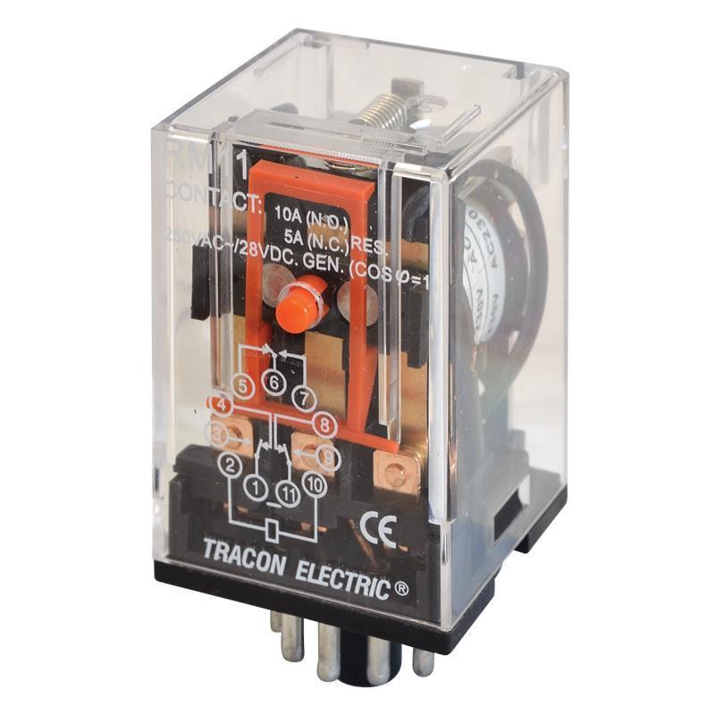 Przekaźnik przemysłowy RM11 3P 24V DC