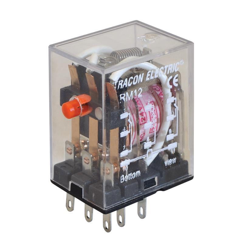 Przekaźnik miniaturowy RM12 3P 12V DC
