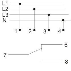 Czujnik zaniku fazy CZF-BR F&F