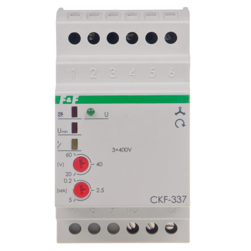 Czujnik kolejności i zaniku fazy CKF-337