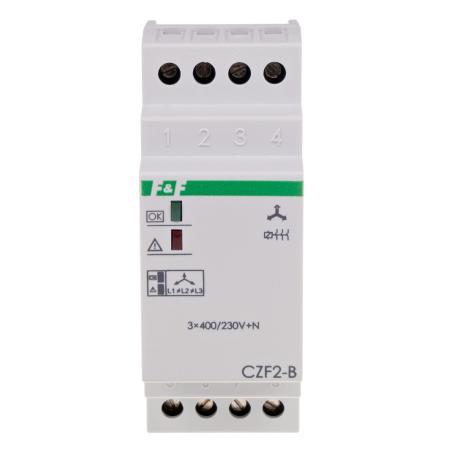 Czujnik zaniku fazy z kontrolą styków CZF-2B