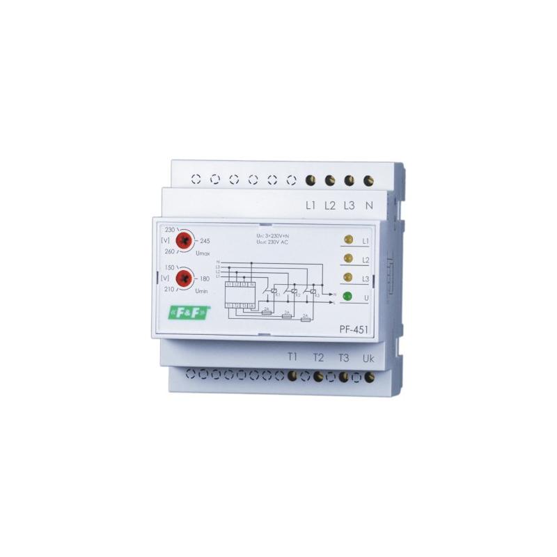 Automatyczny przełącznik faz PF-451 Automatyczny przełącznik faz PF-451
