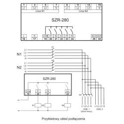 Sterownik załączania rezerwy SZR-280 F&F