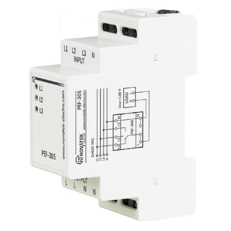 Automatyczny przełącznik faz PEF-305