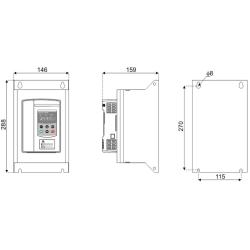 Soft Start trójfazowy 3x400V 37A 18kW - SF-180 F&F