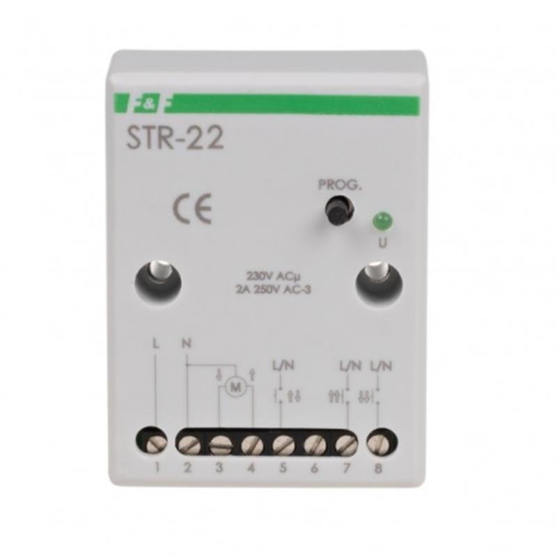 Sterownik rolet jednoprzyciskowy STR-22 Sterownik rolet jednoprzyciskowy STR-22